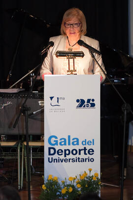 Gala 25 años de Deporte Universitario. Facultad de Ciencias de la Educación y Psicología. Mayo de 2012