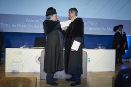 Toma de posesión del Rector de la Universidad de Málaga. Paraninfo. Marzo de 2024