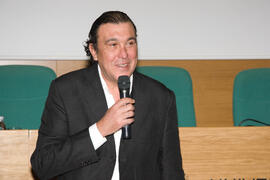 Inauguración de la exposición de Lorenzo Saval. Rectorado. Enero de 2008