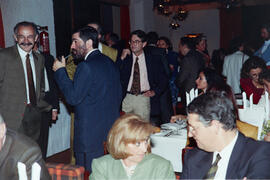 Cena de Gala del 25 Aniversario de la Facultad de Ciencias Económicas y Empresariales de la Universidad de Málaga en Torremolinos. Junio de 1991