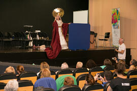 Actuación en el curso "El humor en las artes escénicas". Cursos de Verano de la Universidad de Málaga. Marbella. Julio de 2018