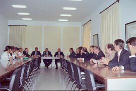 Presentación ante medios de comunicación. 1993