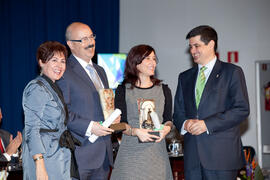 Entrega de distinciones por el Día de Andalucía. Escuela Técnica Superior de Ingeniería Informática. Febrero de 2011