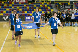 Ceremonia de inauguración. Campeonato Europeo Universitario de Balonmano. Antequera. Julio de 2017