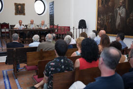 Conferencia de Eugenio Chicano: "Málaga 1965. Hechos y personas alrededor del nacimiento de la Facultad de Económicas". Sociedad Económica Amigos del País. Julio de 2015