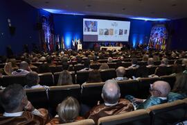 Lección Inaugural de Eugenio Carmona. Apertura del Curso Académico 2024/2025 de la Universidad de Málaga. Paraninfo. Septiembre de 2024