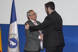 Toma de posesión de Sergio Fortes Rodríguez como profesor titular del Área de Teoría de la Señal y Comunicaciones de la Universidad de Málaga. Toma de posesión de nuevos catedráticos y profesores titulares de la Universidad de Málaga. Paraninfo. Noviembre de 2023