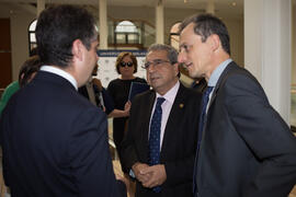 Visita del ministro de Ciencia, Innovación y Universidades, Pedro Duque. Edificio del Rectorado. Junio de 2018