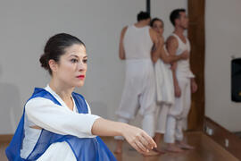 Representación de la obra "La Gaviota" de la compañía Mu Teatro. Paraninfo. Octubre de 2015