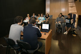 Taller «La llegada del nuevo modelo audiovisual, cui bono?». Curso "Las series televisivas: anatomía de un monstruo". Cursos de verano 2019 de la Universidad de Málaga. Marbella. Julio de 2019