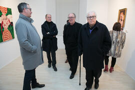 Inauguración de la exposición "Inventario", de Buly. Centro de Arte Contemporáneo Francisco Hernández, Vélez-Málaga. Diciembre de 2018