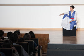 Representación de la obra "La Gaviota" de la compañía Mu Teatro. Paraninfo. Octubre de 2015