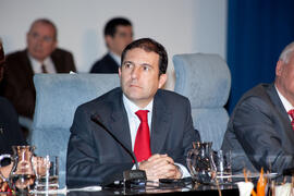 Entrega de distinciones por el Día de Andalucía. Escuela Técnica Superior de Ingeniería Informática. Febrero de 2011