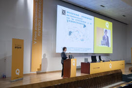Presentación del proyecto "Paisaje Transversal". V Foro Arquia/Próxima 2016: Futuro Imperfecto. Paraninfo. Octubre de 2016