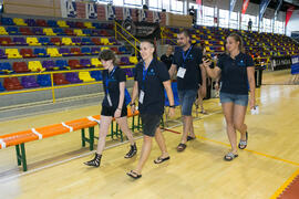 Ceremonia de inauguración. Campeonato Europeo Universitario de Balonmano. Antequera. Julio de 2017