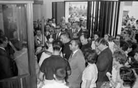 Inauguración del mercado municipal de El Palo. Málaga. Agosto de 1963