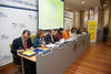 Mesa presidencial. Presentación de los Cursos de Verano de la Universidad de Málaga. Edificio del Rectorado. Mayo de 2013