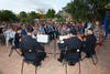 Actuación de la Joven Orquesta de Málaga. Bienvenida al alumnado de intercambio internacional de la Universidad de Málaga. Jardín botánico. Octubre de 2015
