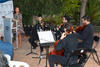 Actuación de la Joven Orquesta de Málaga. Bienvenida al alumnado de intercambio internacional de la Universidad de Málaga. Jardín botánico. Octubre de 2015