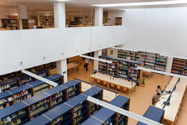 Biblioteca de Estudios Sociales y de Comercio. Campus de Teatinos. Octubre de 2012