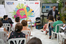 Taller transversal "Descubre #tuCIENxCIEN". Cursos de Verano de la Universidad de Málaga. Vélez Málaga. Julio de 2018