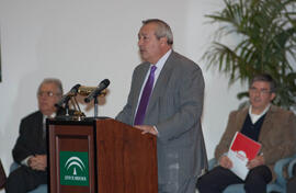 Entrega de distinciones por el Día de Andalucía. Escuela Técnica Superior de Ingeniería Informática. Febrero de 2007
