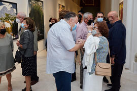Visita a la exposición "Eugenio Chicano Siempre". Museo de Málaga. Junio de 2021