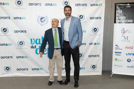 Photocall. Gala del Deporte Universitario 2019. Escuela Técnica Superior de Ingeniería de Telecomunicaciones. Junio de 2019