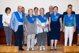 Graduación del curso del Aula de Mayores de la Universidad de Málaga. Paraninfo. Junio de 2019