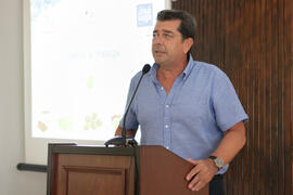 Intervención de Antonio Guevara. Graduación del alumnado del CIE de la Universidad de Málaga. Centro Internacional de Español. Julio de 2015