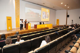Presentación del proyecto "n'UNDO". V Foro Arquia/Próxima 2016: Futuro Imperfecto. Paraninfo. Octubre de 2016