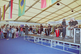 Inauguración del Salón Internacional del Estudiante. Málaga. Mayo de 1998