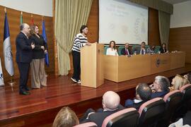 Entrega de Premio del Aula de Economía y Deporte de la Universidad de Málaga a Francisco Javier Imbroda. Edificio del Rectorado. Febrero de 2024