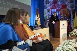 Discurso de Teodomiro López Navarrete. Toma de posesión del Rector de la Universidad de Málaga y su equipo de gobierno. Paraninfo. Marzo de 2024