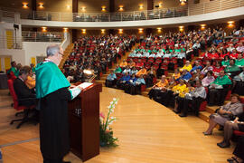 Investidura como Doctor "Honoris Causa" de D. Humberto Maturana Romesín y D. José Gimeno Sacristán por la Universidad de Málaga. Facultad de Derecho. Noviembre de 2010