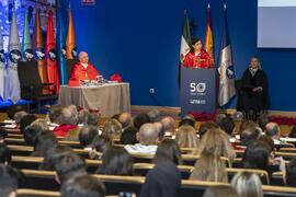 Discurso de Emilia Casas Baamonde en su investidura como Doctora "Honoris Causa" por la Facultad de Derecho de la Universidad de Málaga. Paraninfo. Noviembre de 2022