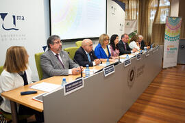 Presentación de la XIV edición de los Cursos de Verano de la Universidad de Málaga. Rectorado. Mayo 2015