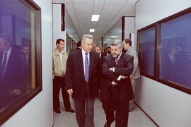 Reunión del Consejo Social de la Universidad de Málaga en el Parque Tecnológico de Andalucía. Marzo de 2001