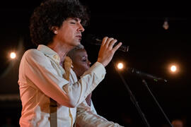 Concierto de Free Soul Band. Festival solidario en los Baños del Carmen. Cursos de Verano de la Universidad de Málaga. Málaga. Julio de 2019