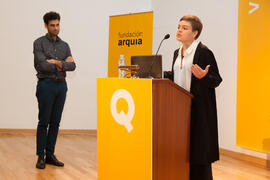 Presentación del proyecto "Bar Nou. Reforma integral de Son Amengual Puig". V Foro Arquia/Próxima 2016: Futuro Imperfecto. Paraninfo. Octubre de 2016