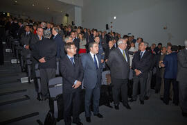 Asistentes al Acto Conmemorativo de los 40 años de la Universidad de Málaga. Escuela Técnica Superior de Ingeniería Informática. Diciembre de 2012