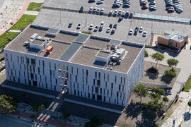Edificio de investigación Ada Byron. Campus de Teatinos. Diciembre de 2016