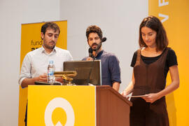 Presentación del proyecto "n'UNDO". V Foro Arquia/Próxima 2016: Futuro Imperfecto. Paraninfo. Octubre de 2016