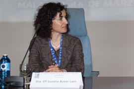 Susana Aznar Laín. Panel de expertos del 4º Congreso Internacional de Actividad Físico-Deportiva para Mayores. Escuela Técnica Superior de Ingeniería Informática y Telecomunicaciones. Marzo de 2011
