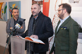 Inauguración de la exposición "Economistas en el arte". Museo de Nerja. Enero de 2017
