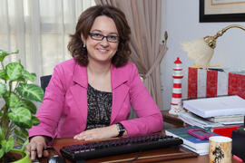 Retratos de Yolanda García Calvente, Decana de la Facultad de Derecho de la Universidad de Málaga. Junio de 2010