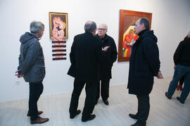 Inauguración de la exposición "Inventario", de Buly. Centro de Arte Contemporáneo Francisco Hernández, Vélez-Málaga. Diciembre de 2018