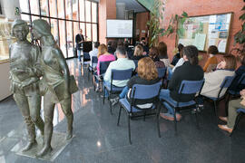 Inauguración de las actividades con motivo del Día Internacional del Libro. Biblioteca General. Abril de 2018