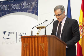 Apertura del Curso Académico 2012/2013 de la Universidad de Málaga. Paraninfo. Octubre de 2012