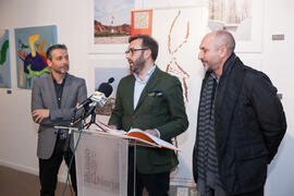 Inauguración de la exposición "Economistas en el arte". Museo de Nerja. Enero de 2017
